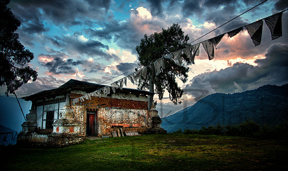 Bhutan Temple Enlarged III